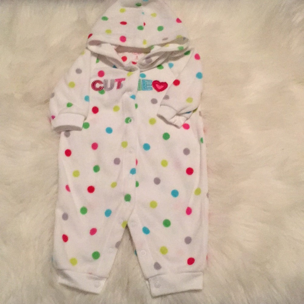 Cutie ❤️ Snap up one piece baby girl 3 month